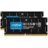 Crucial Sort RAM Crucial SO-DIMM DDR5 4800MHz 2x16GB (CT2K16G48C40S5)