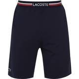 Lacoste Elastan/Lycra/Spandex Bukser & Shorts Lacoste Pyjama Shorts with Three-Tone Waistband - Navy Blue