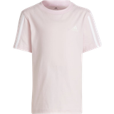 adidas Kid's Essentials 3-Stripes T-shirt - Clear Pink/White (HD6989)