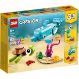 Lego Hav Legetøj Lego Creator 3 in 1 Dolphin & Turtle 31128