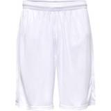 4XL - Dame - Fitness - Halterneck Shorts Hummel Core XK Poly Shorts Unisex - White/White