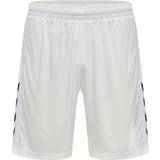 4XL - Dame - Fitness - Halterneck Shorts Hummel Core XK Poly Shorts Unisex - White