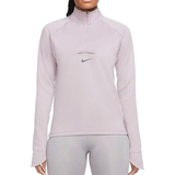Nike Dri-FIT Trail Running Midlayer Women - Plum Fog/Lime Glow/Black