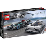 Lego Speed Champions Køretøj Lego Speed Champions Mercedes AMG F1 W12 E Performance & Mercedes AMG Project One 76909