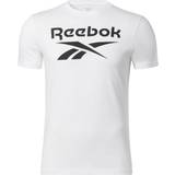 Reebok Slim T-shirts & Toppe Reebok Identity Big Logo T-shirt - White