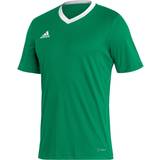 Grøn - V-udskæring - XXL Overdele adidas Entrada 22 Jersey Men - Team Green/White