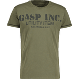 Gasp Træningstøj T-shirts Gasp Basic Utility Tee - Washed Green