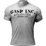 Gasp Træningstøj T-shirts Gasp Basic Utility Tee - Grey Meange