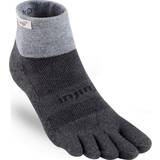 Injinji Tøj injinji Trail Midweight Mini Crew Socks Unisex - Granite