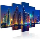Glas Vægdekorationer Arkiio Artgeist billede Nights in Dubai, på plexiglas, to størrelser 100x50 Vægdekorationer 100x50cm