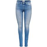 Only Shape Reg Skinny Fit Jeans - Blue/Light Medium Blue Denim