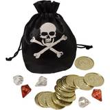 Pirater Tilbehør Kostumer Amscan Piratpung med Mønter & Ædelsten