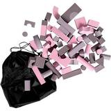 Skumgummi Byggelegetøj BabyDan Soft Blocks Rosa Purple