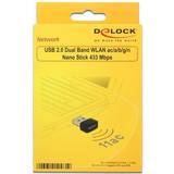 DeLock Netværkskort & Bluetooth-adaptere DeLock USB 2.0 WLAN N mini Stick 150 Mbps (12461)