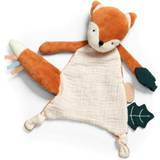 Orange Sutteklude Sebra Activity Comfort Blanket Sparky the Fox