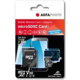 AGFAPHOTO 32 GB Hukommelseskort & USB Stik AGFAPHOTO High Speed ​​Professional microSDHC Class 10 UHS-I U3 V30 A1 32GB