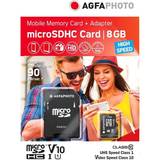 8 GB Hukommelseskort AGFAPHOTO High Speed ​​microSDHC Class 10 8GB