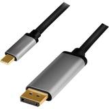 DisplayPort - Kabeladaptere - USB C-DisplayPort Kabler LogiLink USB C -Displayport 1.8m