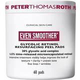 Hyaluronsyrer Scrubs & Eksfolieringer Peter Thomas Roth Even Smoother Glycolic Retinol Resurfacing Peel Pads 60-pack