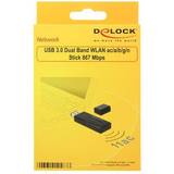Trådløse netværkskort DeLock USB 3.0 WLAN N Stick 300 Mbps (12463)