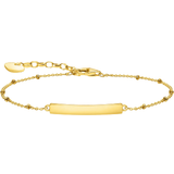 Belcher Chains Armbånd Thomas Sabo Classic Dots Bracelet - Gold
