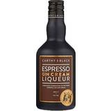 50 cl - Cognac Øl & Spiritus Carthy & Black Espresso Cream Liqueurs Gin 17% 50 cl