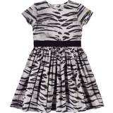 Molo Sort Kjoler Molo Candy Dress - Tiger White (2S22E135 6313)