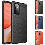CaseOnline Leather Patterned TPU Cover for Galaxy A72