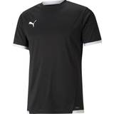 Puma Herre T-shirts & Toppe Puma teamLIGA Football Shirt Men - Black/White