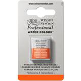 Orange Akvarelmaling Winsor & Newton Professional Water Colour Winsor Orange Red Shade Half Pan