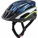 Alpina MTB-hjelme Cykeltilbehør Alpina Bike Helmet MTB17 dark blue & neon 54-58