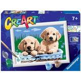 Hunde - Plastlegetøj Kreativitet & Hobby Ravensburger CreArt Cute Puppies