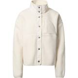 Dame - Trykknapper Sweatere The North Face Women's Cragmont Fleece Jacket - Gardenia White