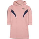 Nike Kjoler Børnetøj Nike Girl's Air Fleece Dress - Pink Glaze/Midnight Navy (DD7159-630)