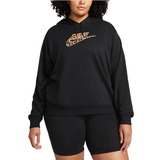 30 - Ballonærmer - Dame Overdele Nike Sportswear Fleece Plus Size Hoodie Women's - Black