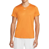 Nike Court Dri-FIT Advantage Tennis Top Men - Light Curry/White