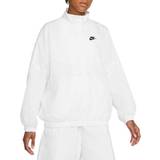 Hvid - Nylon Overtøj Nike Sportswear Essential Windrunner Woven Jacket Women - White/White/Black