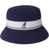 Kangol Nylon Tøj Kangol Bermuda Stripe Bucket Hat - Navy