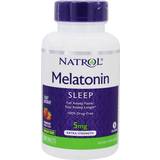 Jordbær Kosttilskud Natrol Melatonin Sleep Fast Dissolve Strawberry 5mg 150 stk