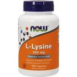 Now Foods Aminosyrer Now Foods L-LYSINE 500 mg 100 stk