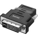 Hama DVI Kabler Hama DVI-D, HDMI Adapter M-F