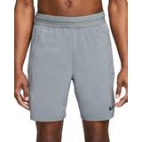 Herre - Mesh Shorts Nike Pro Dri-FIT Flex Vent Max 21cm Training Shorts Men - Smoke Grey/Black