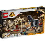 Lego Dyr Legetøj Lego Jurassic World T Rex & Atrociraptor Dinosaur Breakout 76948