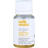 Kruset hår - Volumen Hårolier milk_shake Glistening Argan Oil 10ml