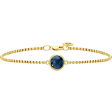 Julie Sandlau Dame Armbånd Julie Sandlau Primini Bracelet - Gold/Blue
