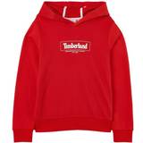 Timberland Hoodies Timberland Logo Hoodie - Red (T25T09)