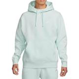 12 - Unisex Sweatere Nike Sportswear Club Fleece Pullover Hoodie - Barely Green/Barely Green/White