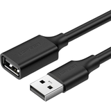 Grøn - Han – Hun - USB-kabel Kabler Ugreen USB A-USB A M-F 2.0 2m