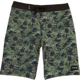Camouflage - Drenge Bukser Hurley Kid's Tie Dye Splatter Board Shorts - Green Camo