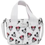 Børn - Håndtag Håndtasker Loungefly Disney Mickey & Minnie Mouse Balloons All Over Print Handbag - White